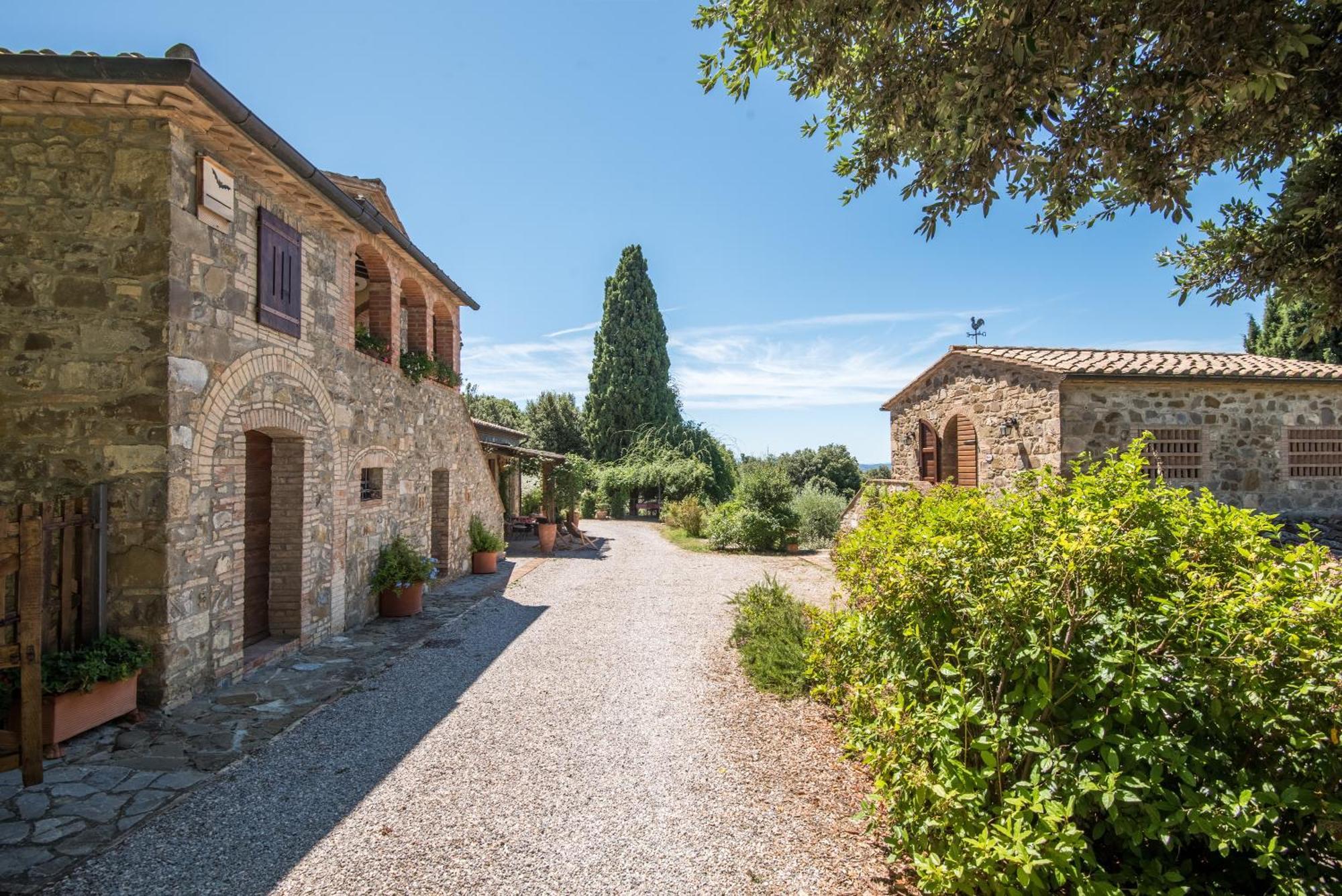 Ginepro Apartment Podere Giardino Montalcino Exterior foto
