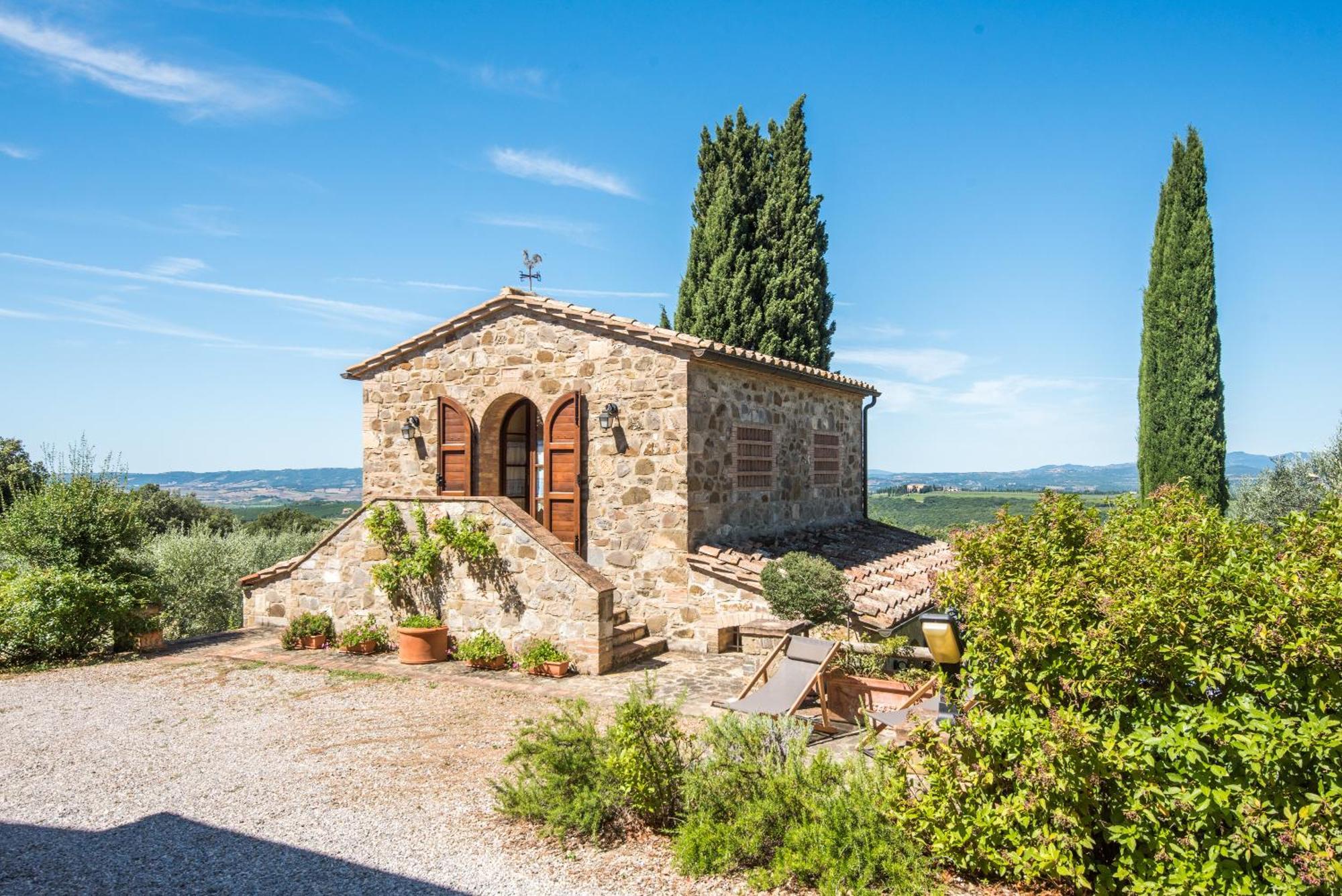 Ginepro Apartment Podere Giardino Montalcino Exterior foto